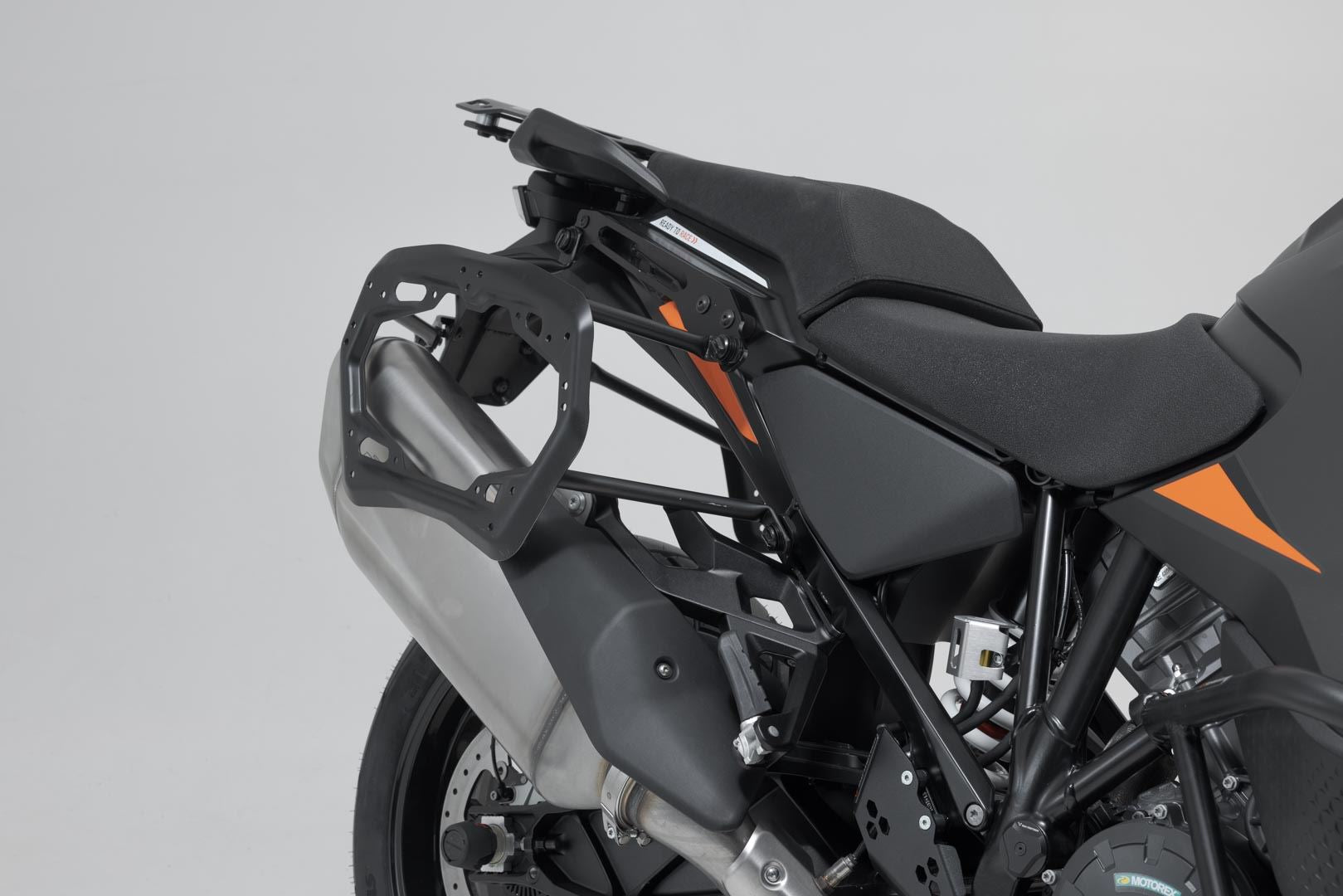 TRAX ADV aluminium case system Black. 45/37 l. KTM 1290 Super Adv (21-).