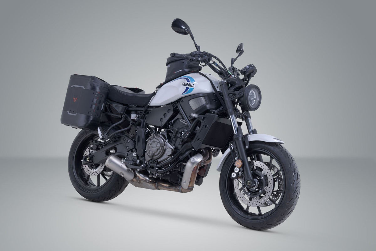 Side Bag WP system V-LOC 16/16 l. Yamaha XSR700 (15-) / XSR700 XT (19-).