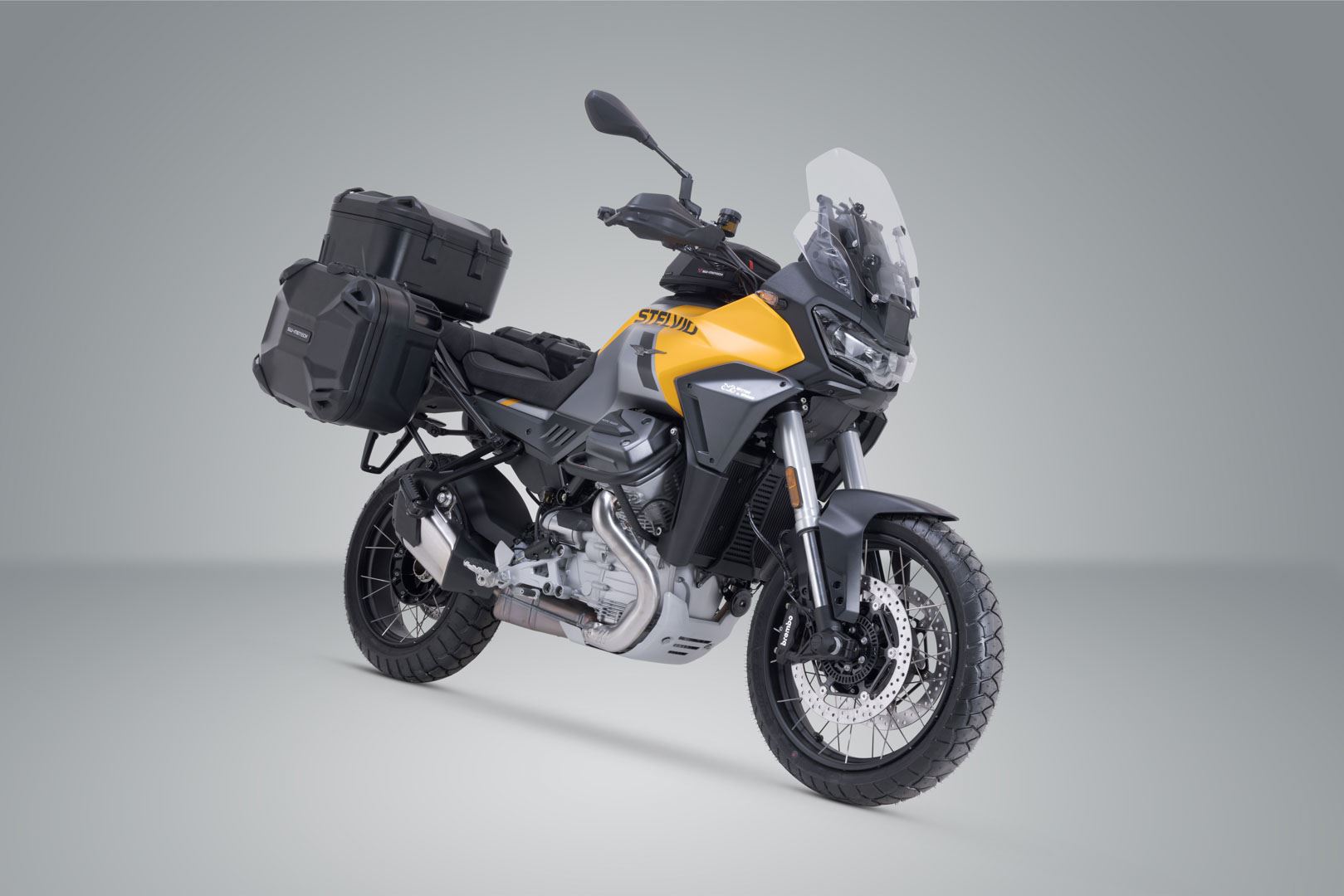 Adventure set DUSC Black. Moto Guzzi Stelvio (23-).