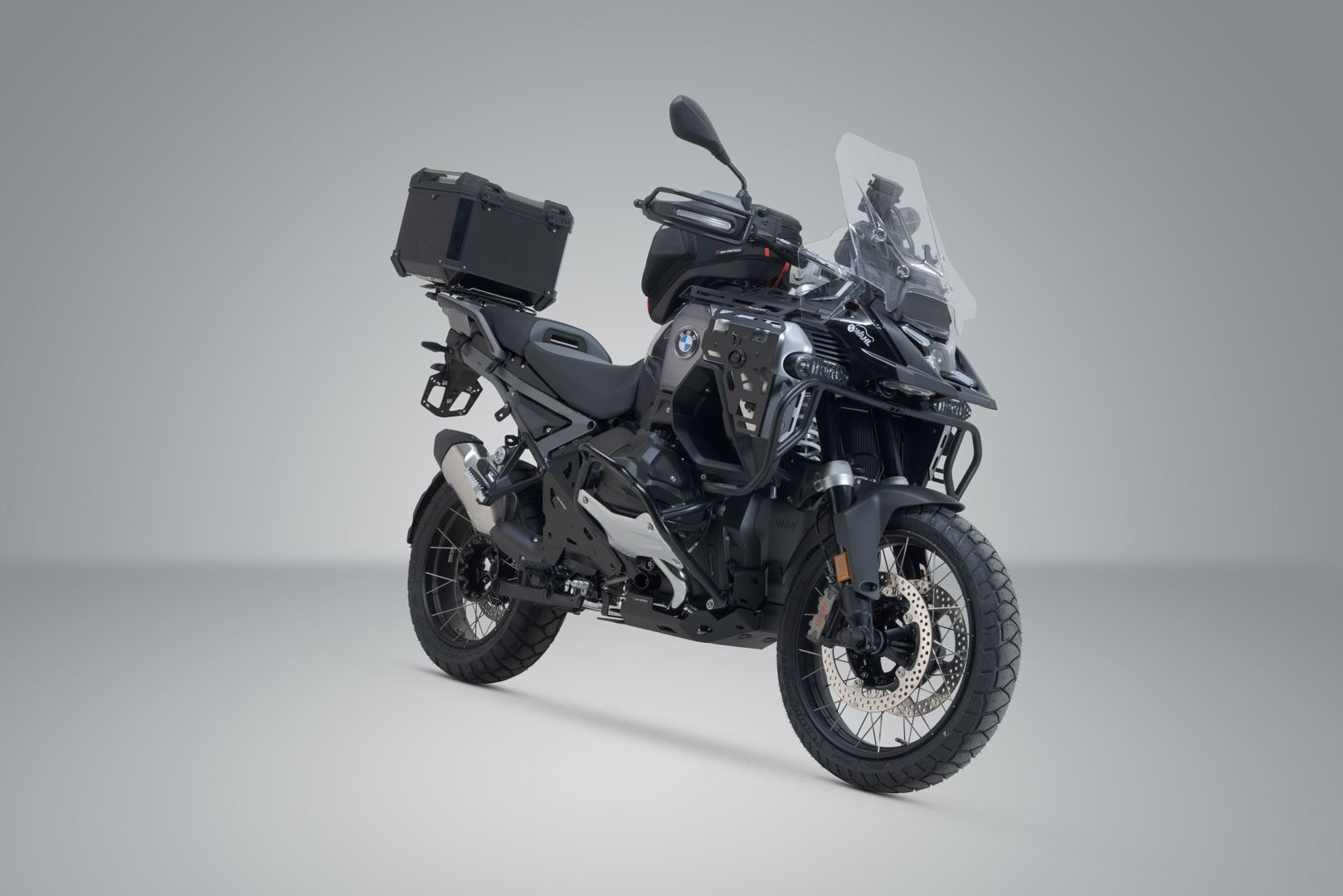 TRAX ADV top case system Black. BMW R 1300 GS (23-). BMW top case holder.