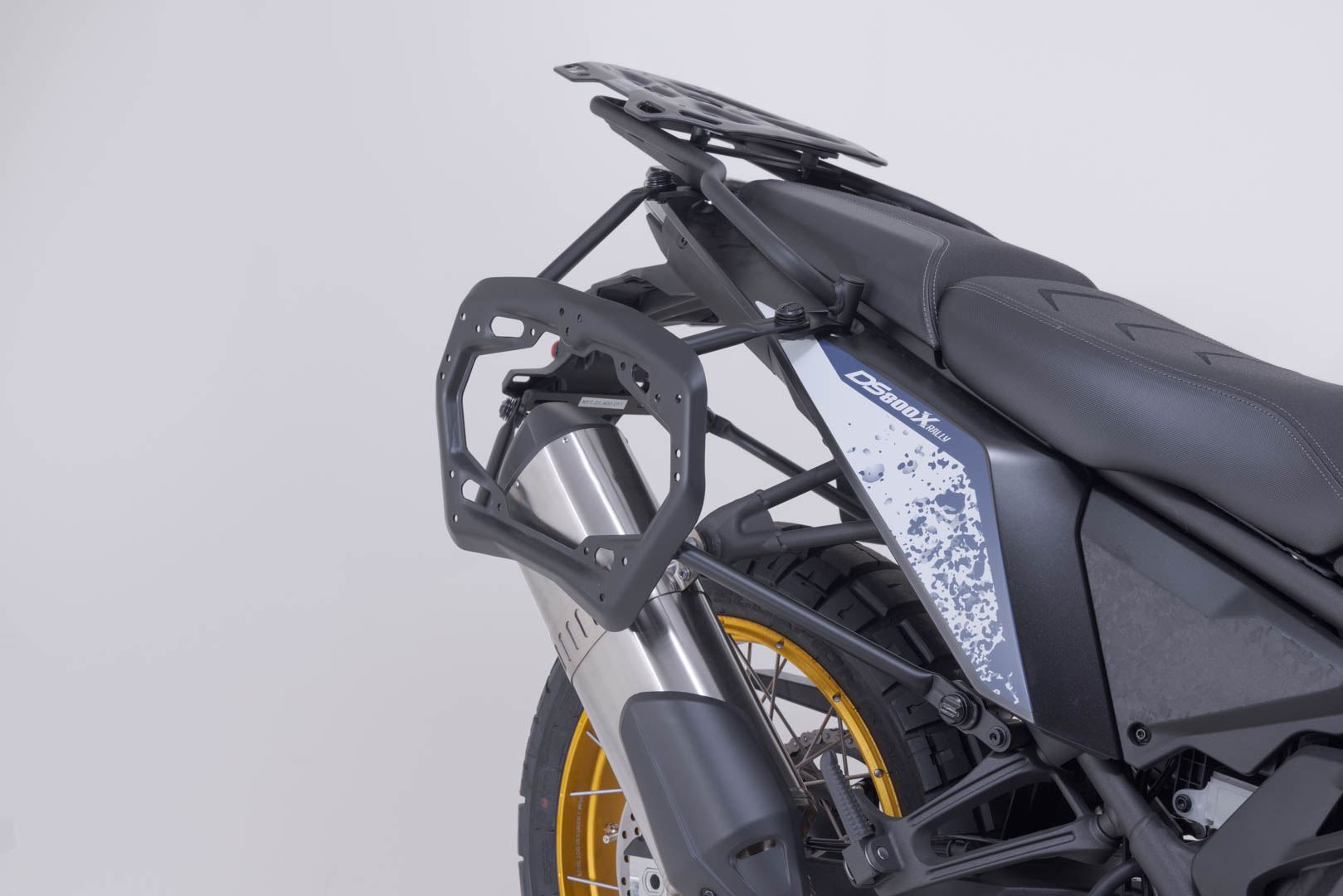 TRAX ADV aluminium case system Black. 45/37 l. Voge DS800X Rally (25-).