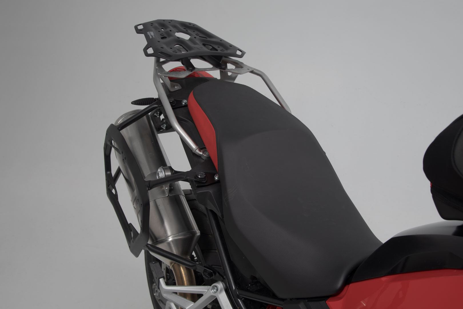 Adventure Set Luggage BMW F 750/850 GS Stainless steel Rack Silver