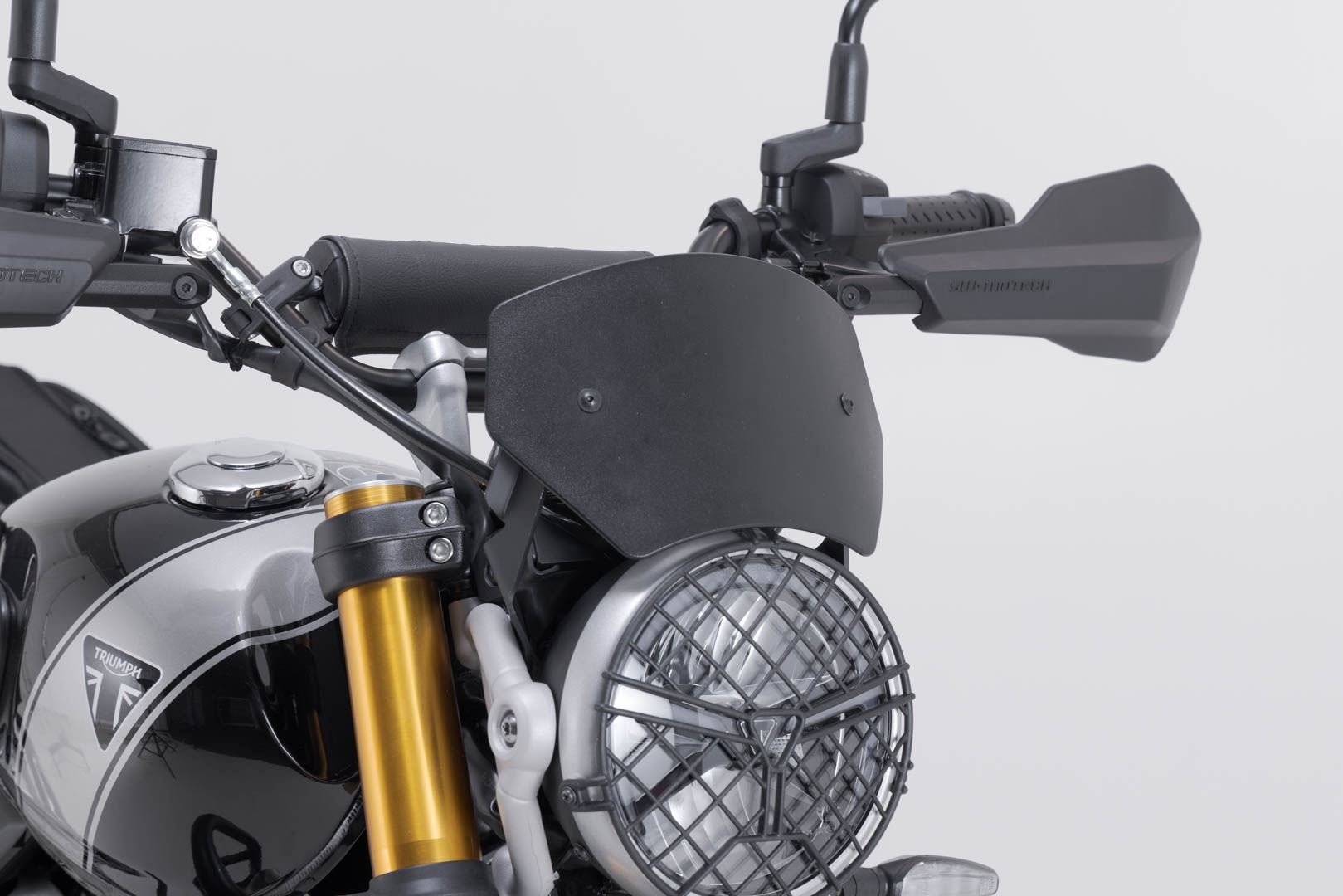 Windscreen Black. Triumph Scrambler 400 X (23-).