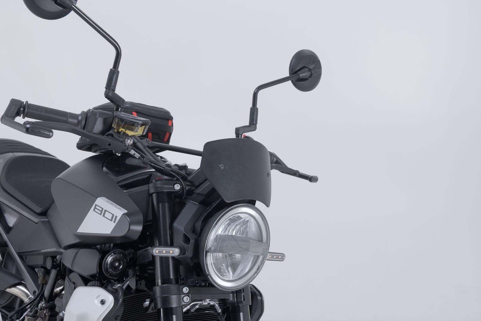 Windscreen Black. Husqvarna Svartpilen 801 (24-).