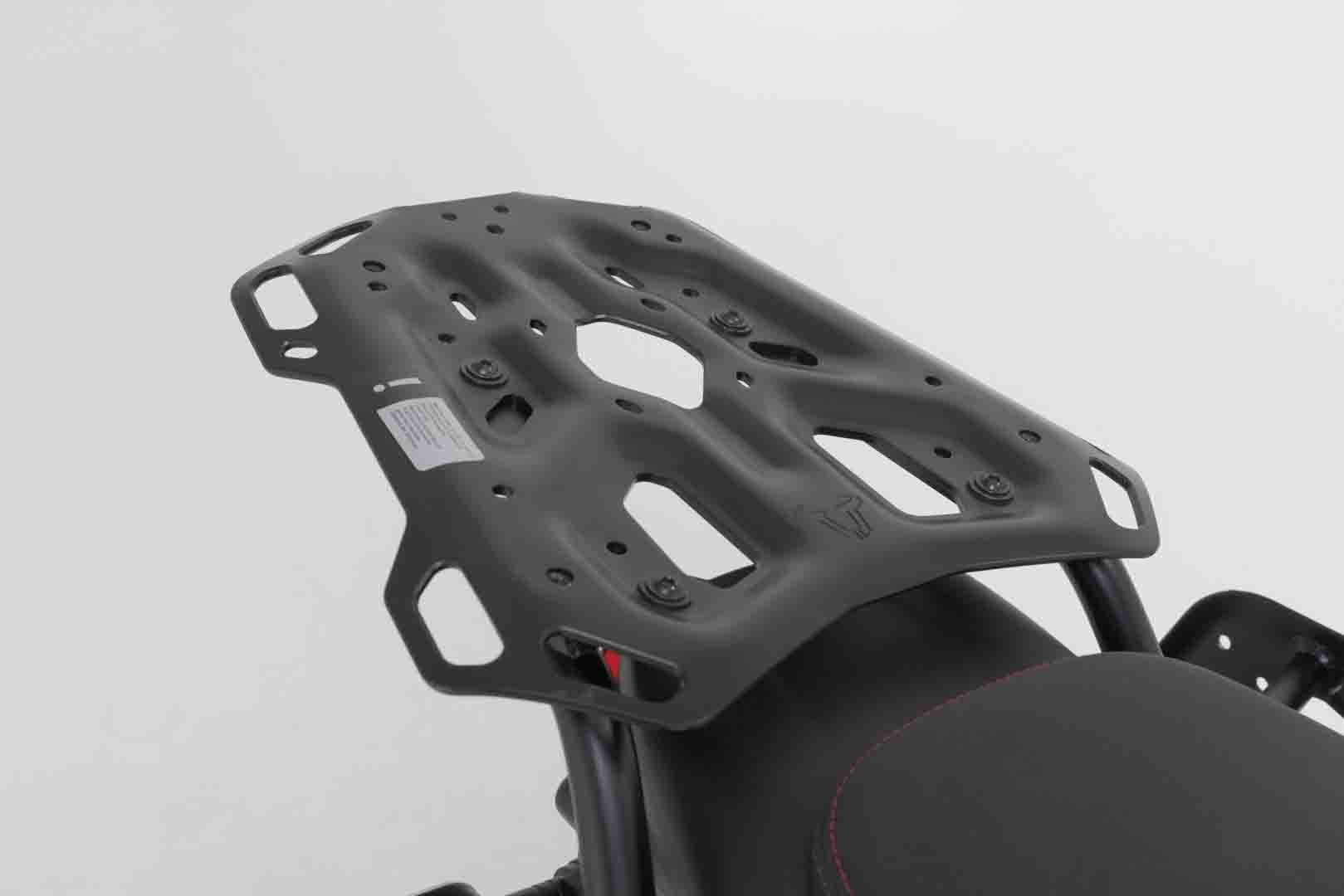 ADVENTURE-RACK Black. Moto Guzzi V85 Strada (24-).