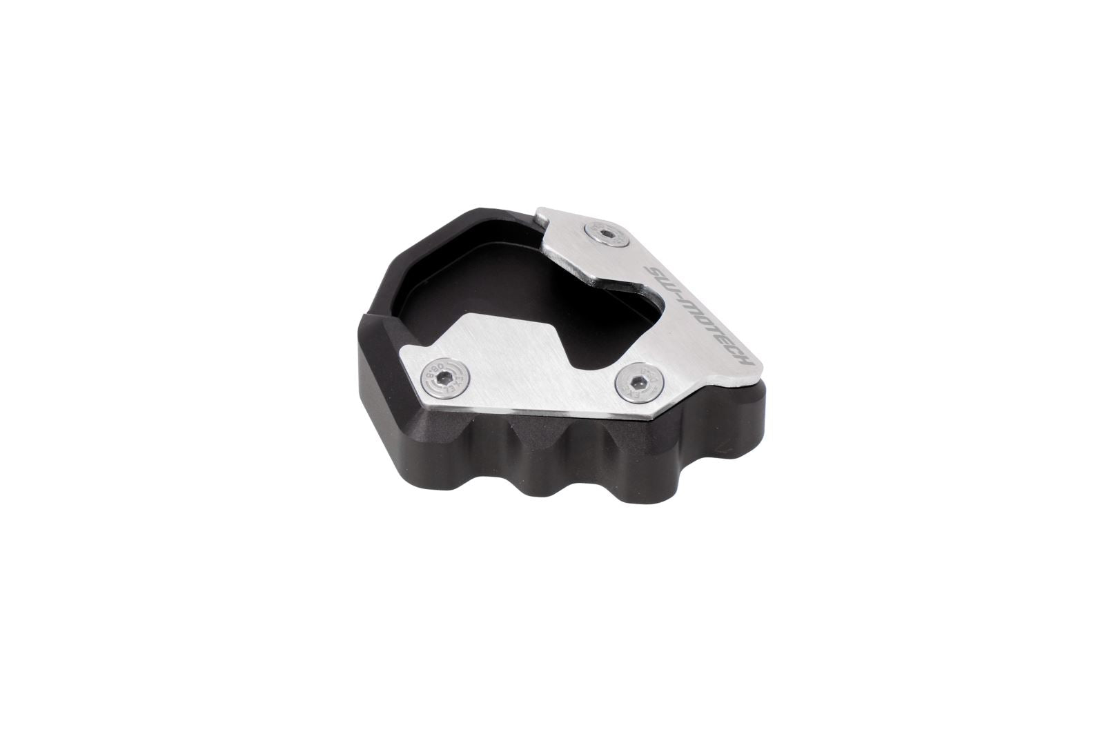 Extension for side stand foot Black/Silver. Moto Guzzi Stelvio (23-).