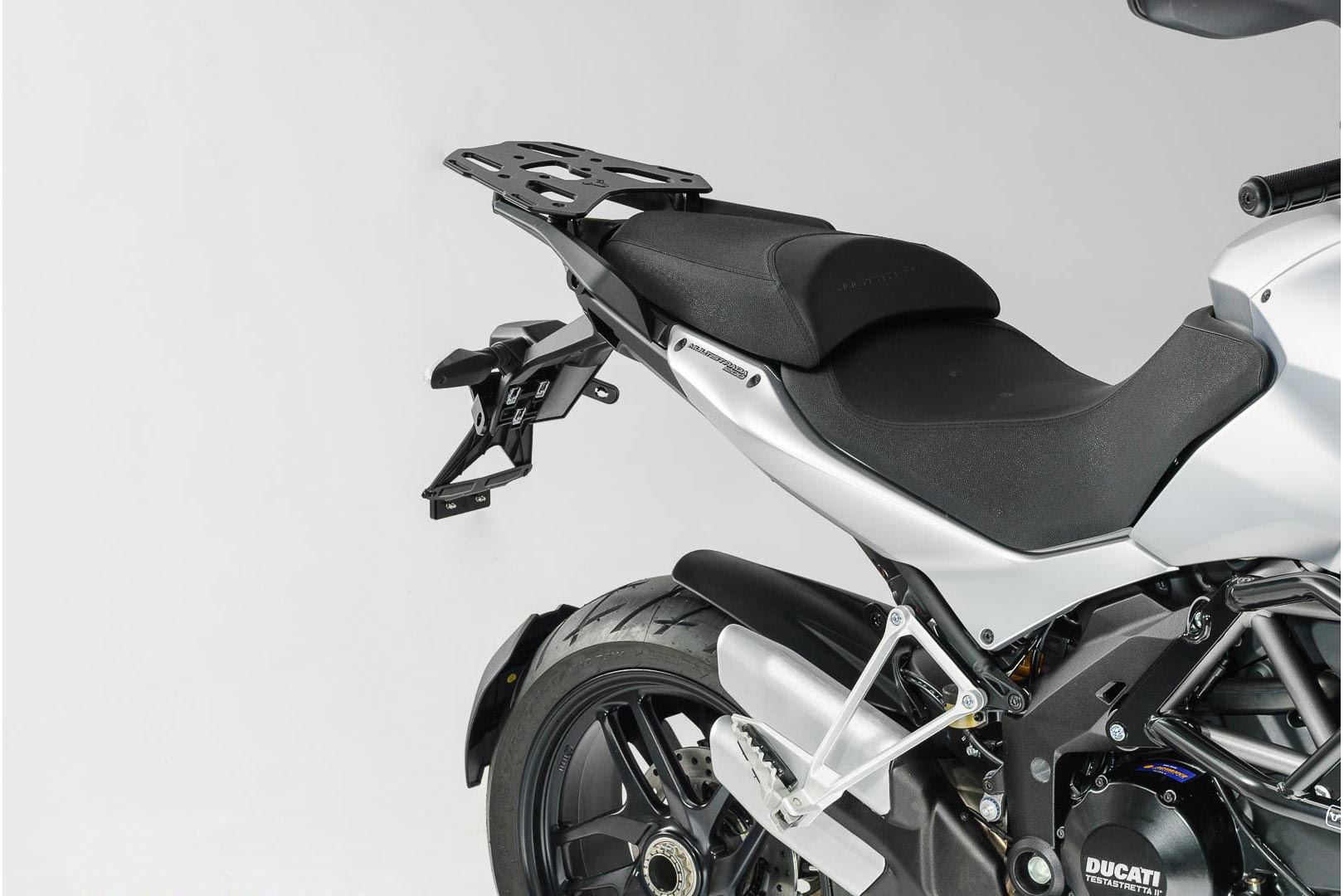 TRAX ADV aluminium case system Black. 45/45 l. Multistrada 1200 / S (10-14).