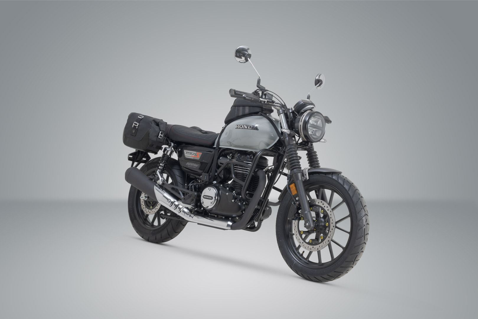 Legend Gear side bag system LC Black Edition Honda GB350S (24-).