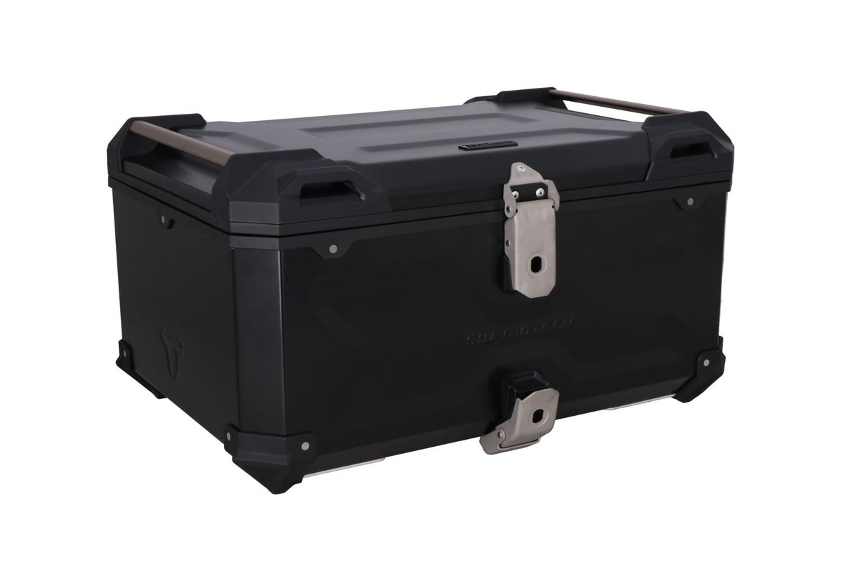TRAX ADV top case XL Aluminum. Silver.