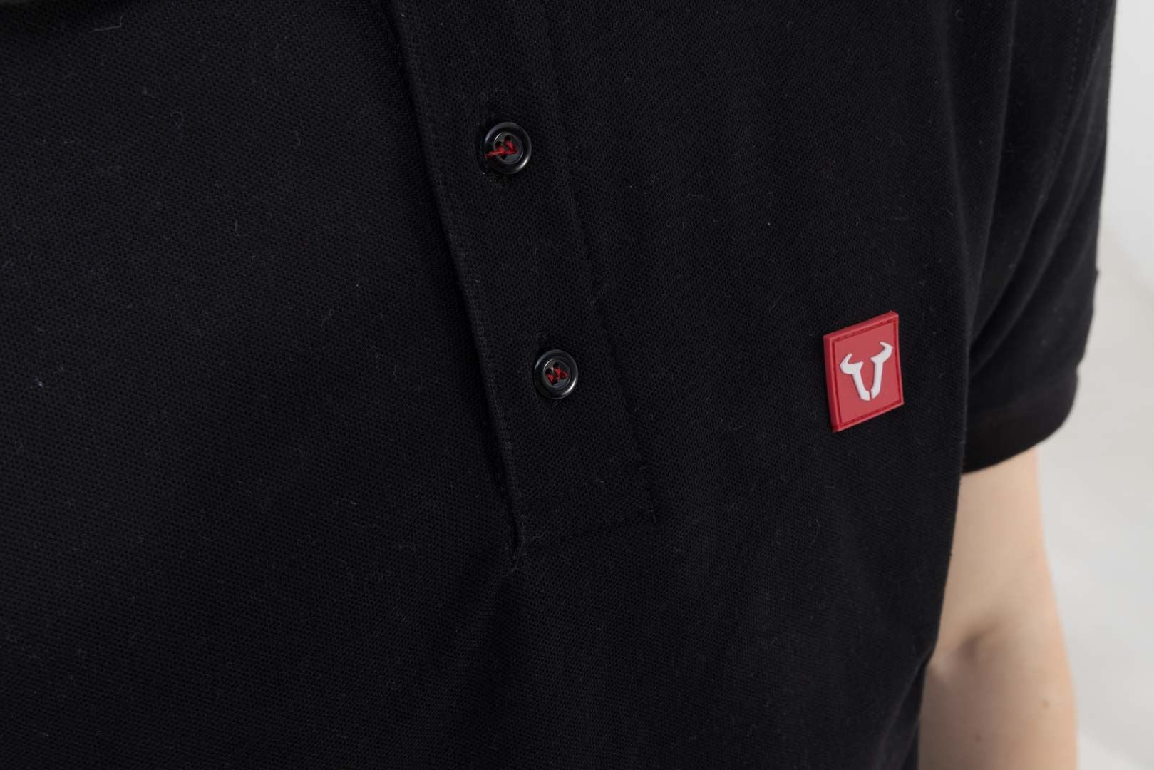Polo shirt Core Line. Black. Men. Size M.