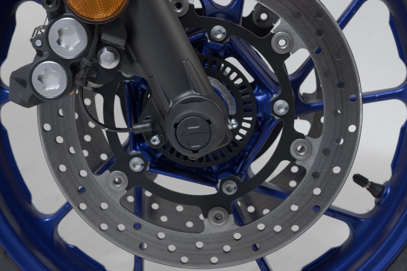 Slider set for front axle Black. Yamaha models (14-).