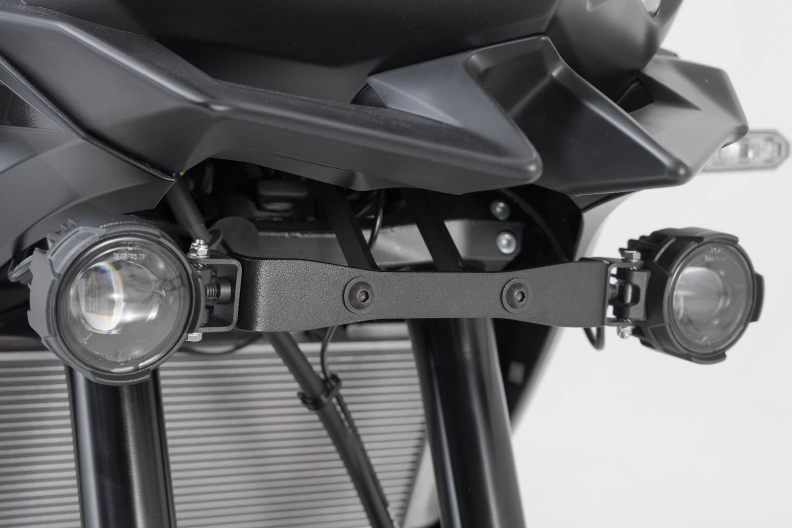 EVO fog light kit Black. Kawasaki Versys 650 (21-).