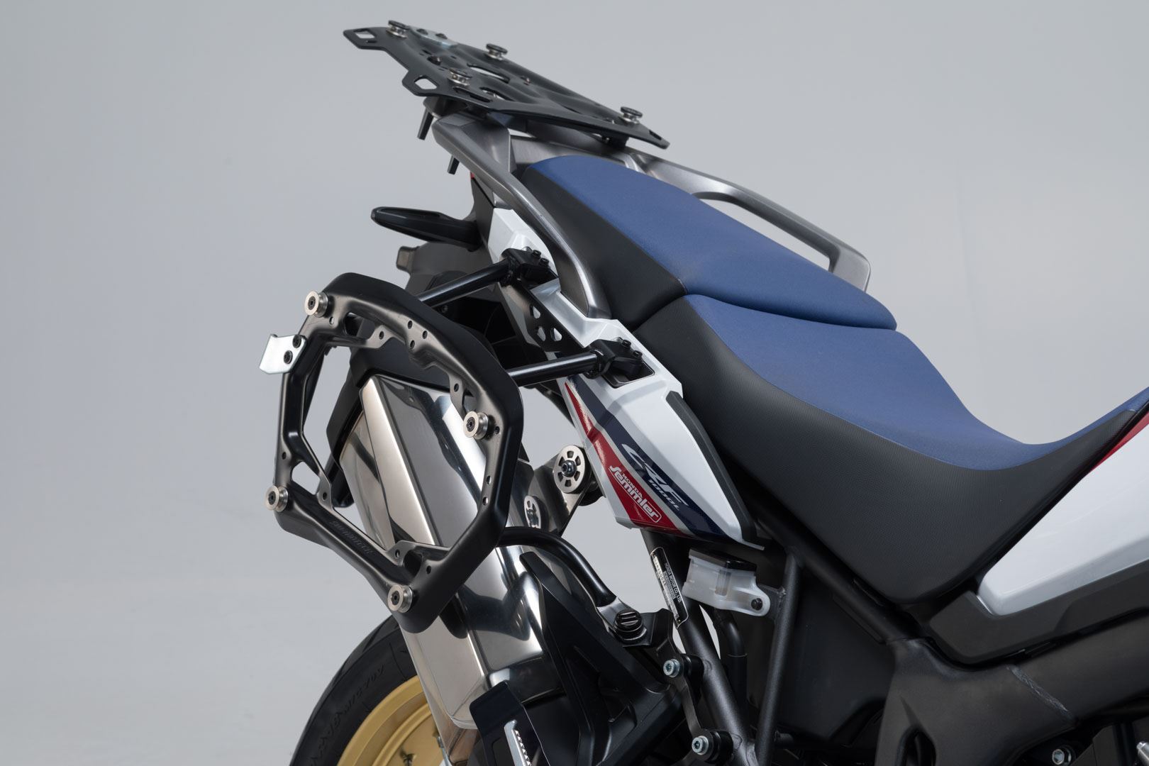 PRO side carrier off-road edition Black. Honda CRF1000L Africa Twin (15-17).