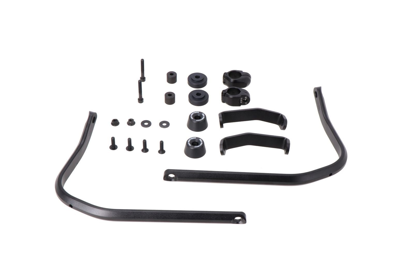 Handguard mounting kit Black. Honda CRF300L Triumph Scrambler 400X.