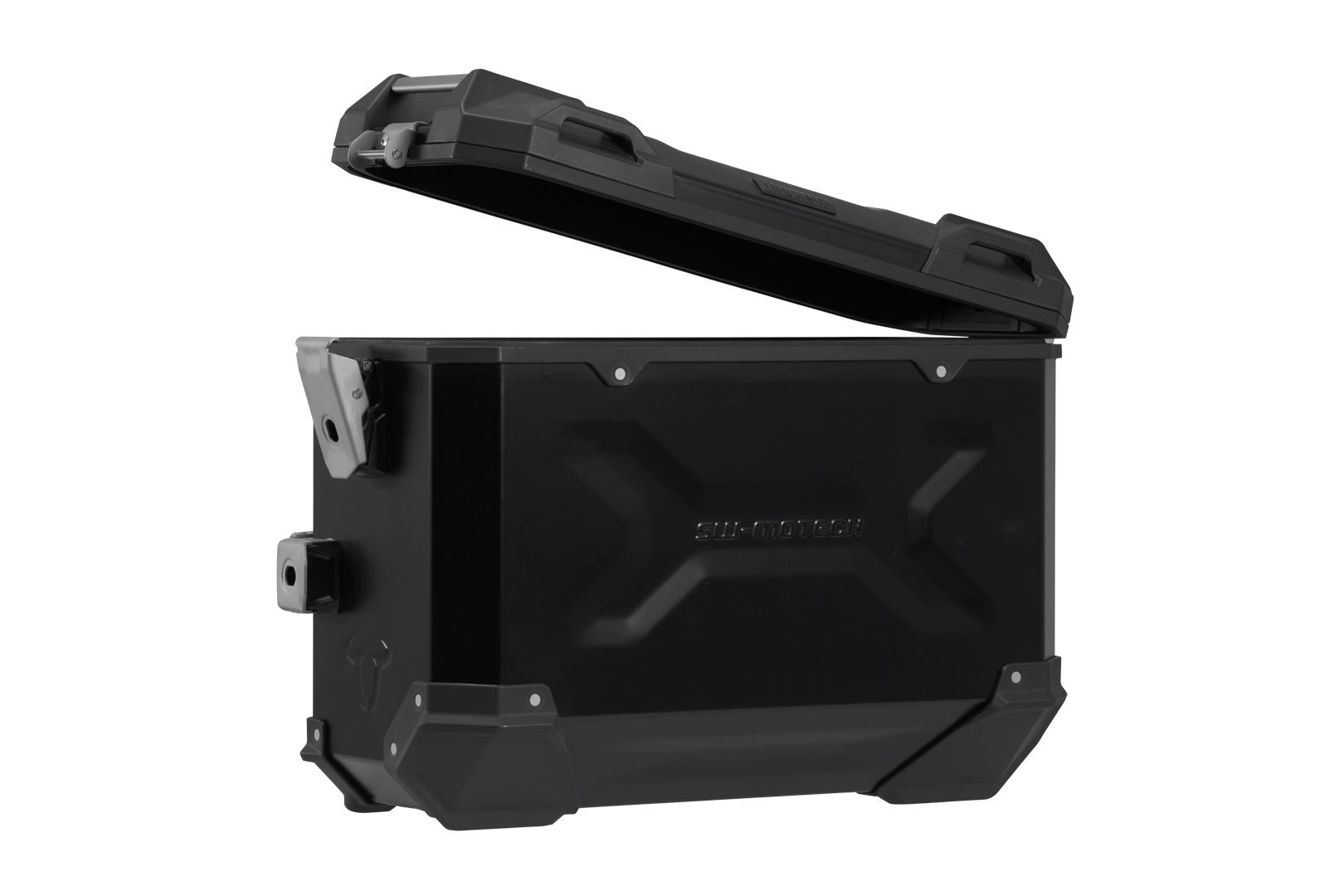 TRAX ADV aluminum case system US model Silver. 37/37 l. Ducati Multistrada V4 (20-).