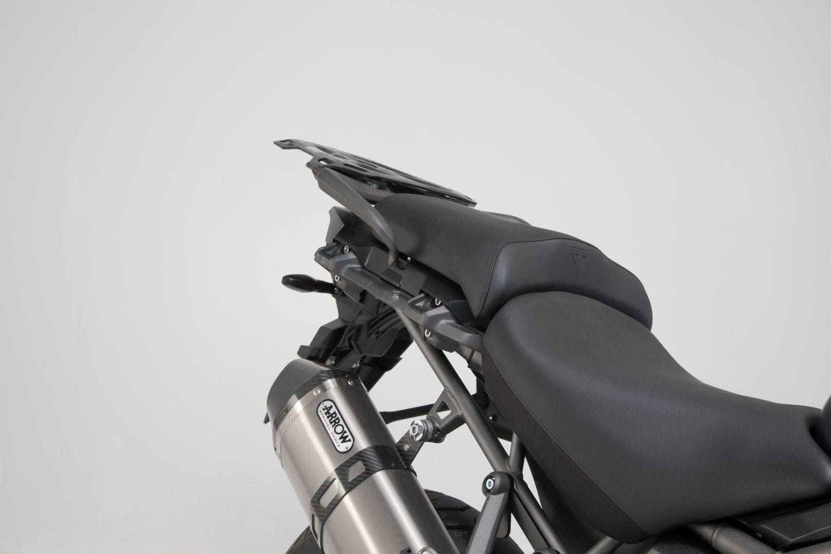 TRAX ADV aluminium case system Silver. 45/45 l. Triumph Tiger1200/Explor (11-).