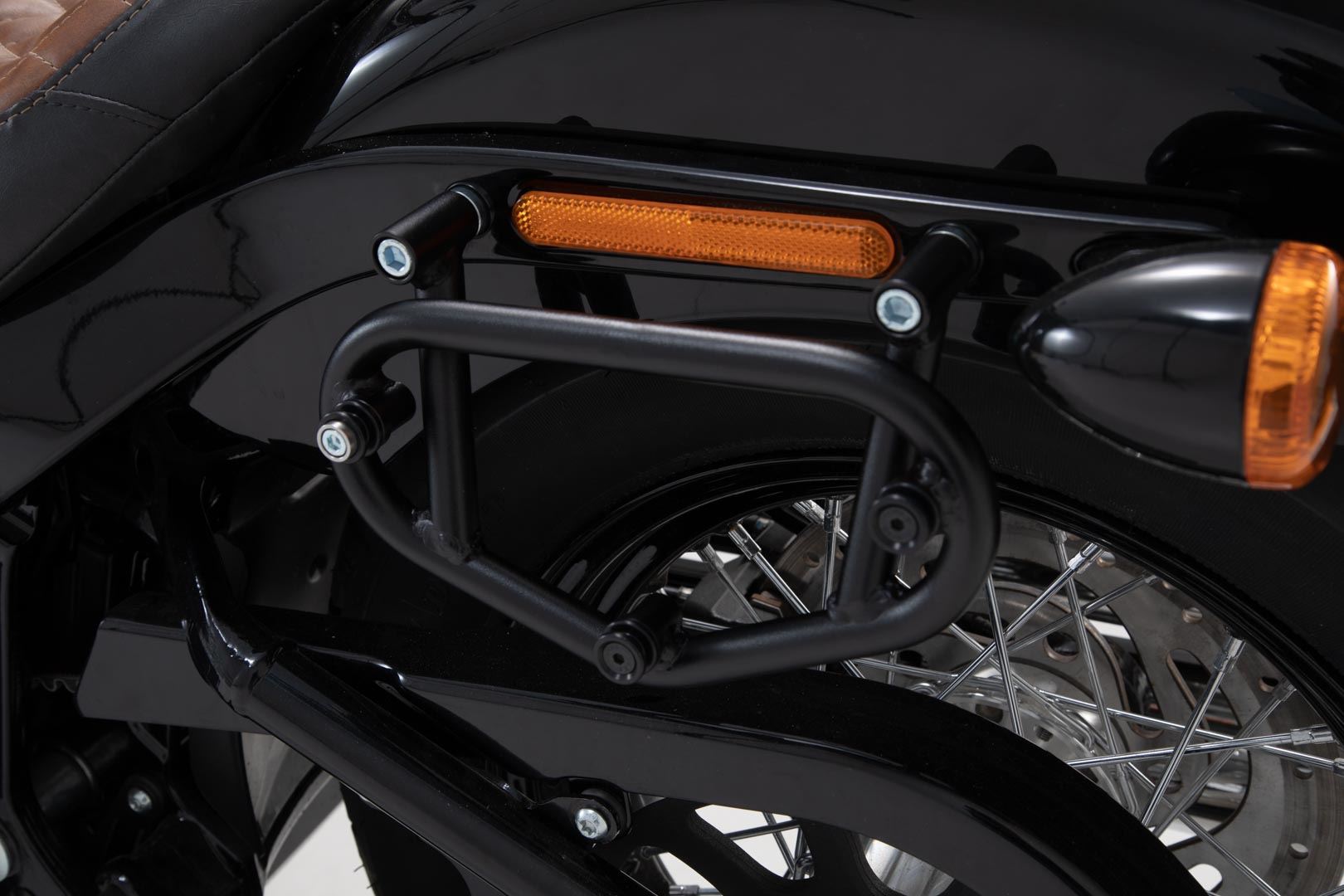 SLC side carrier right Harley Dav. Softail Str. Bob (17-),Standard (20-).