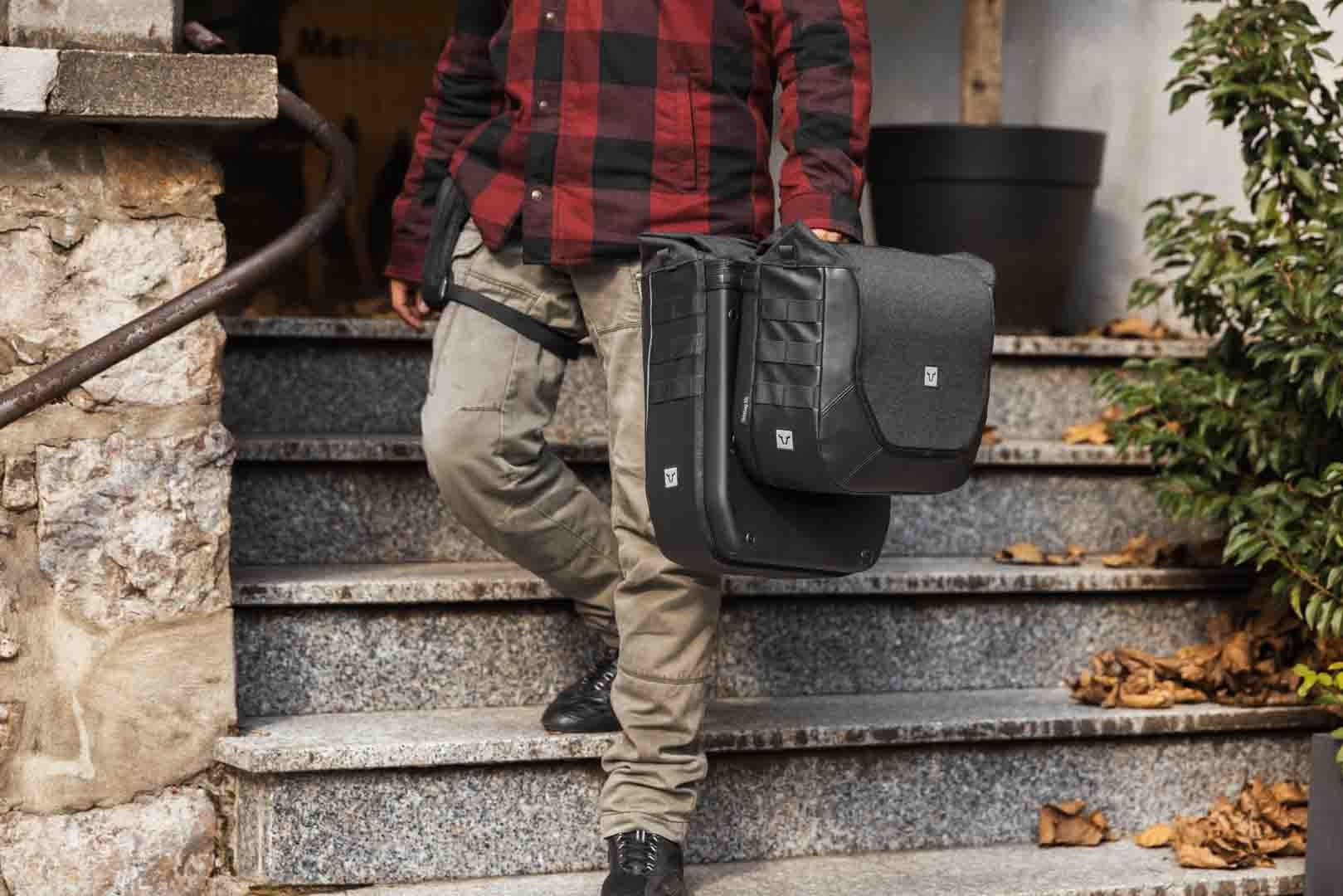 Legend Gear Side Bag 16L Black. For V-LOC