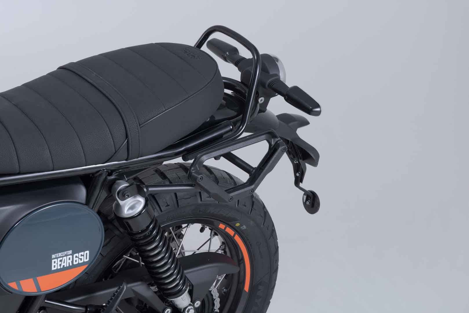 V-LOC Side Carrier left Triumph Street Twin/Scrambler/Cup, Speed Twin 900.