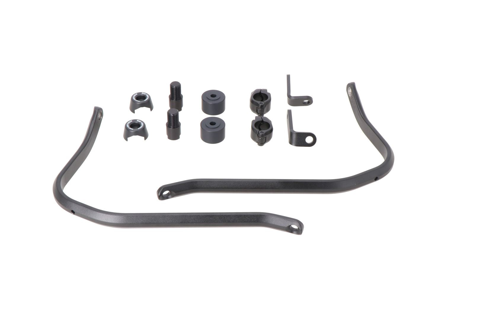 Handguard mounting kit Black. Yamaha MT-07 (14-20).